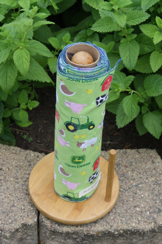 John Deere Unpaper Towel set