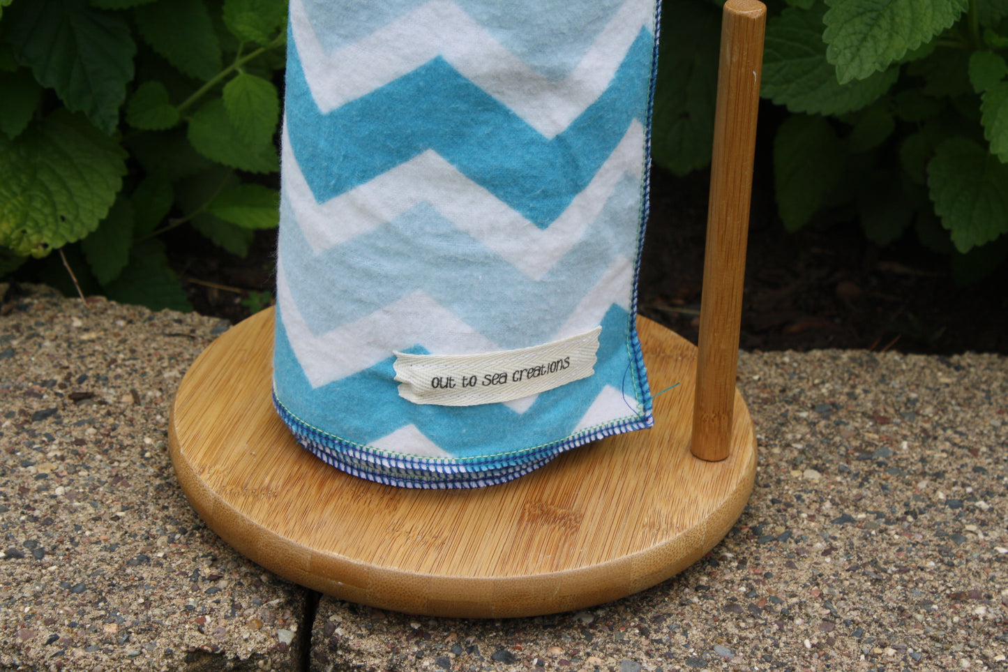 Chevron Ombre unpaper towel set