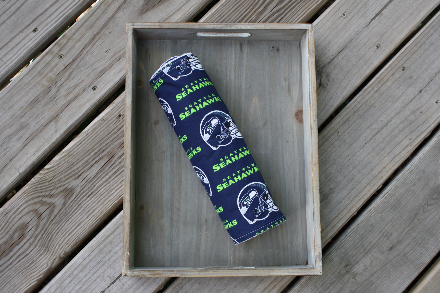 Seattle Seahawks snap together towel set