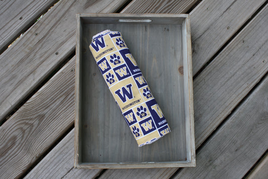 Washington Huskies snap together towel set