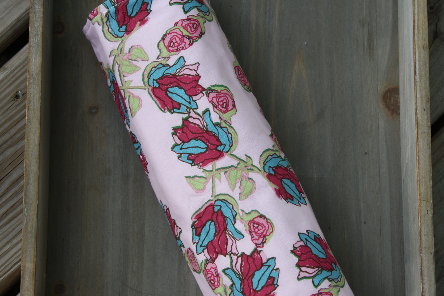 flowers and birds snap together towel set