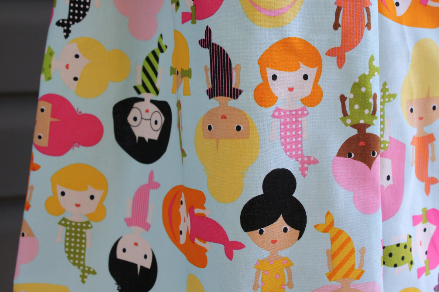 Mermaids kid skirt size 8