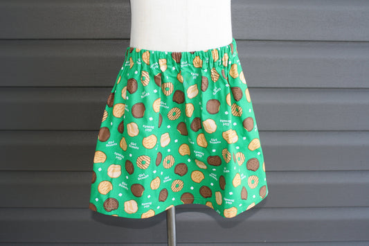 Girl Scout cookies kids skirt size 4