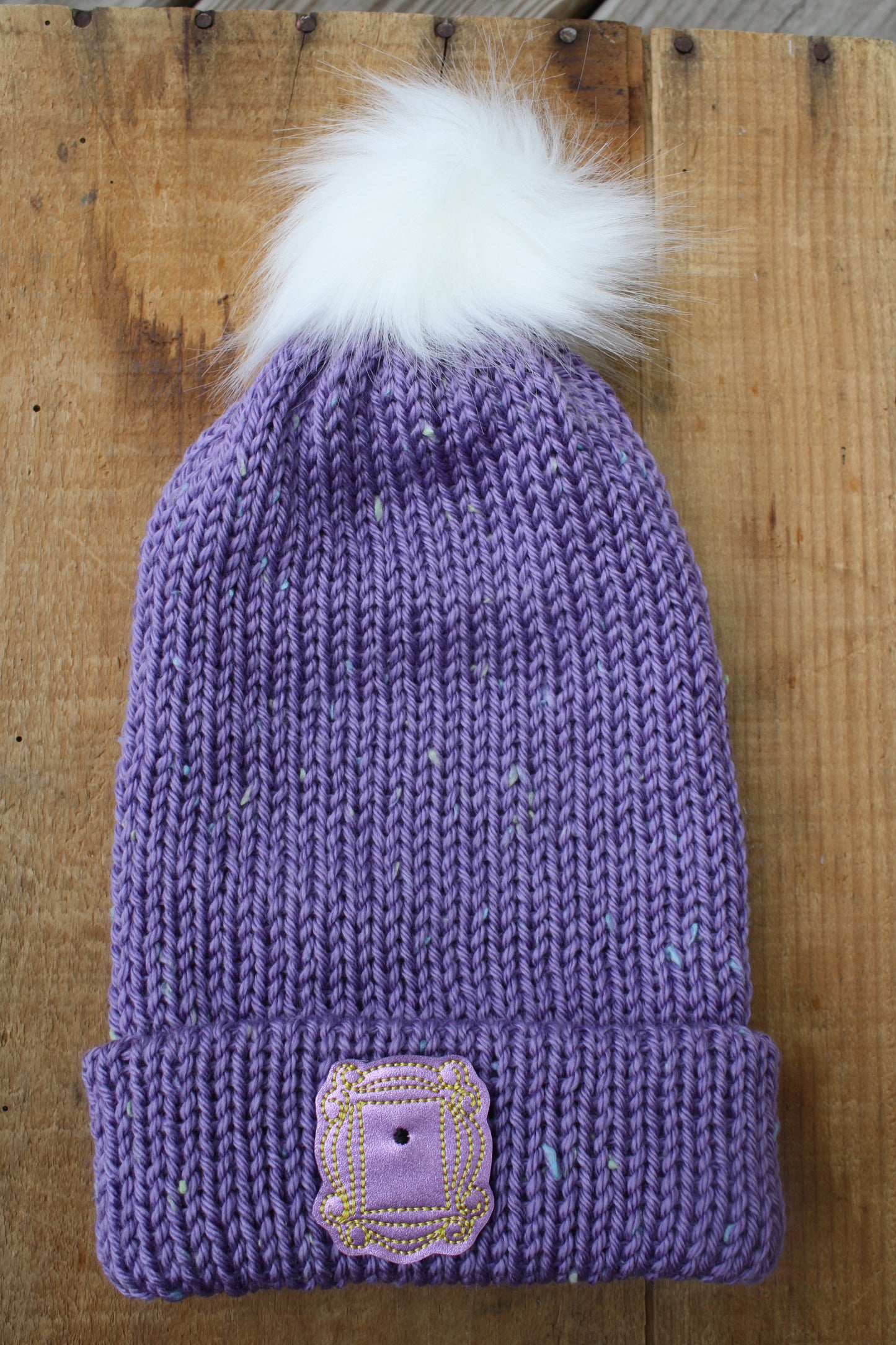 Friends apartment door knit hat