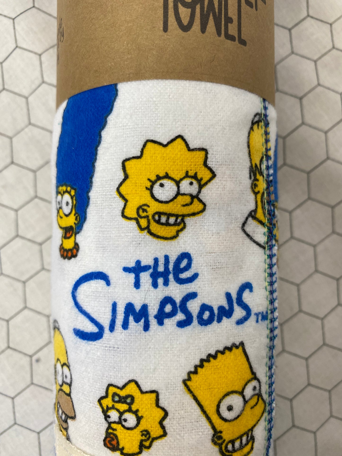 Simpsons family unpaper towel set
