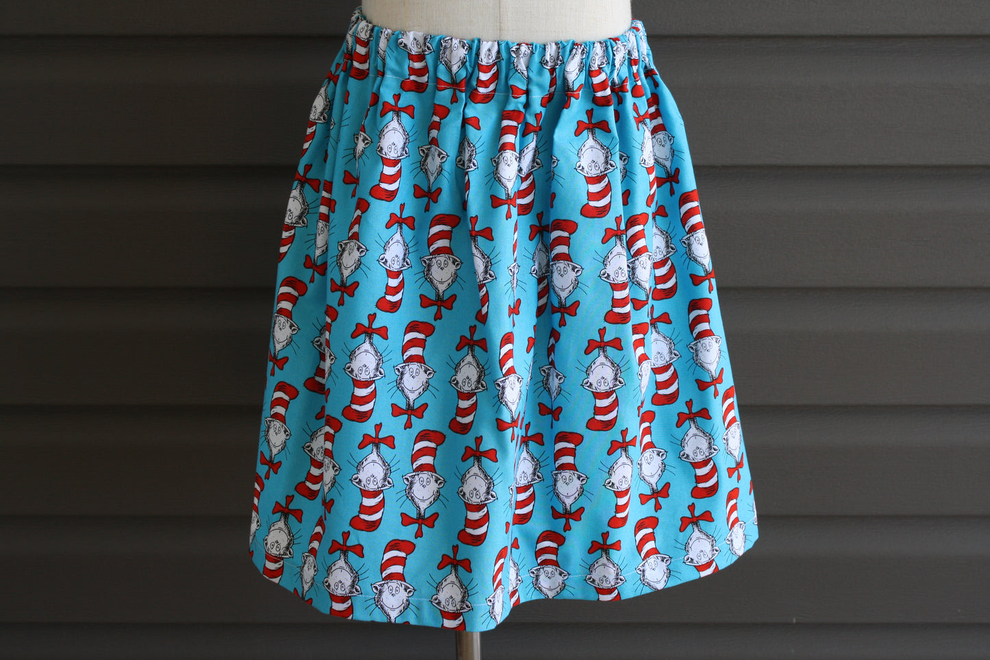 Cat in the Hat kids skirt size 5