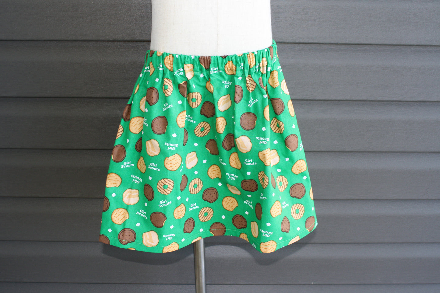Girl Scout cookies kids skirt size 4